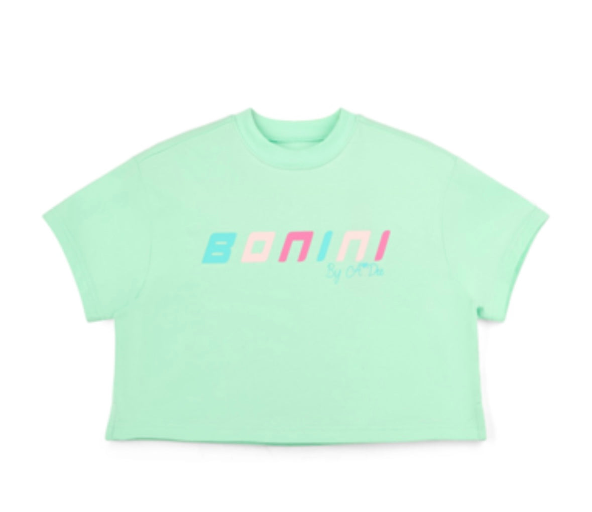 Bonini Shine Mint Cropped t-shirt