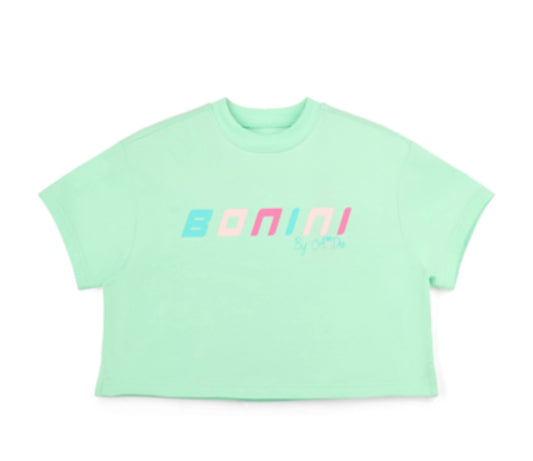 Bonini Shine Mint Cropped t-shirt