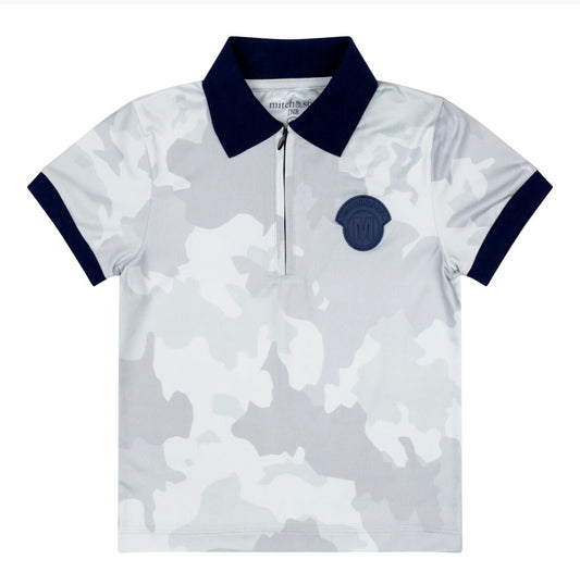 Mitch & son Warren Camo Polo