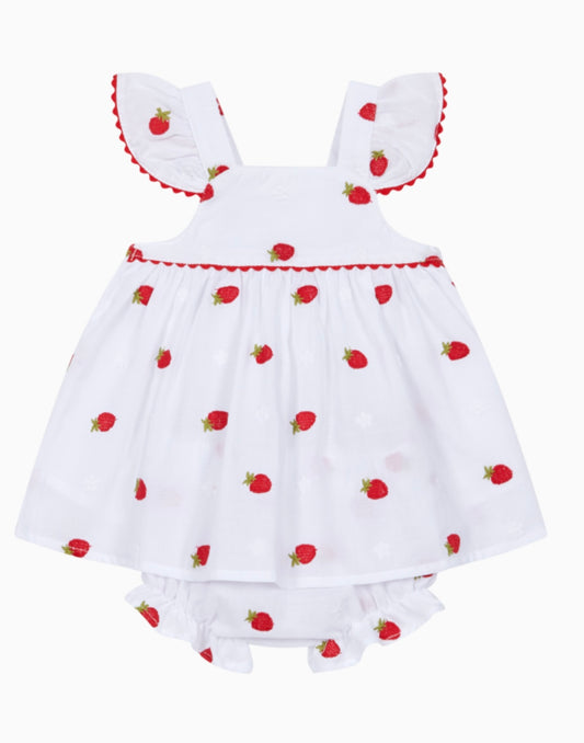Deolinda Strawberry Dress Set