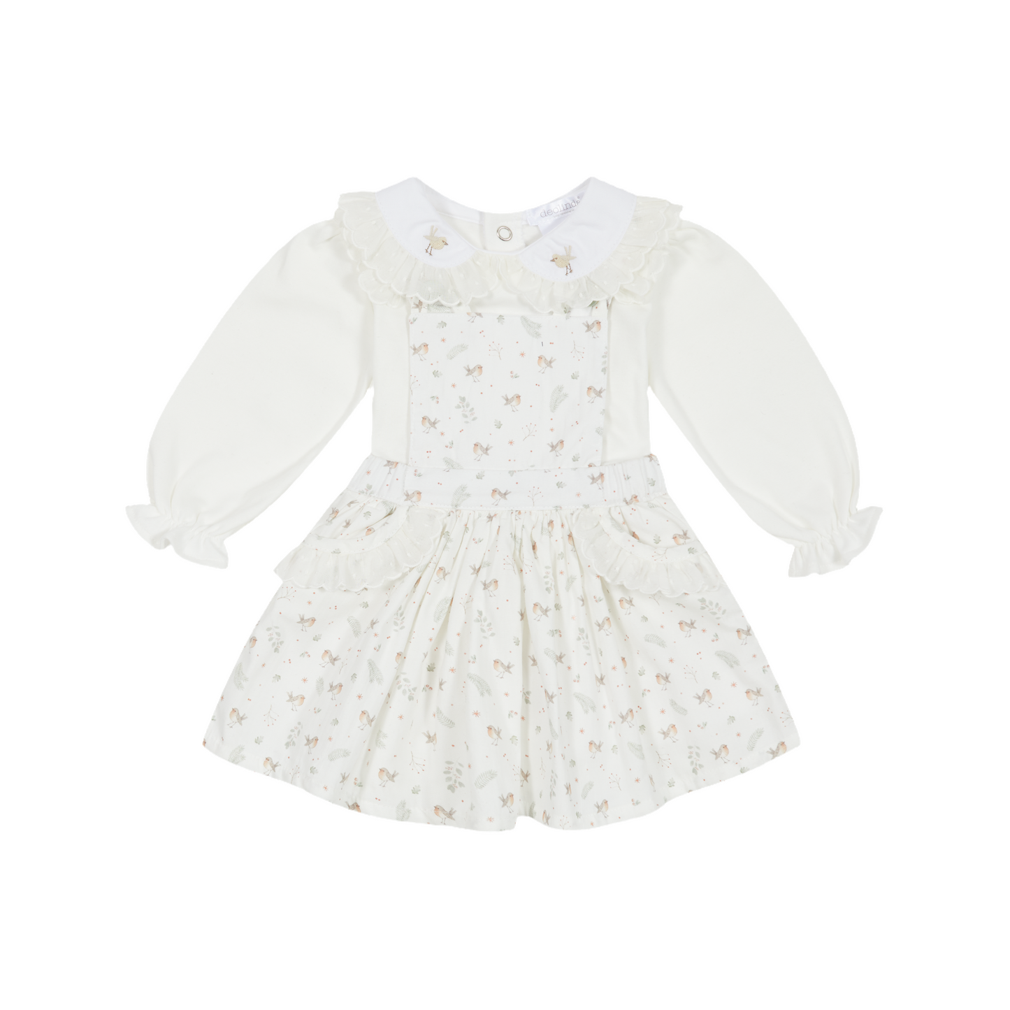 Deolinda Birdy Pinafore Set