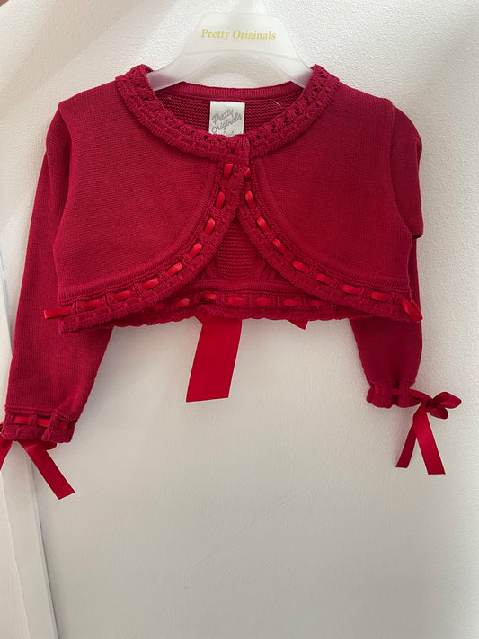 Pretty Originals Red Cardigan