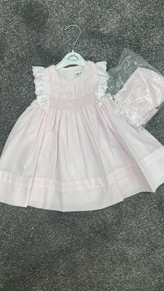 Sarah Louise Dress and bonnet