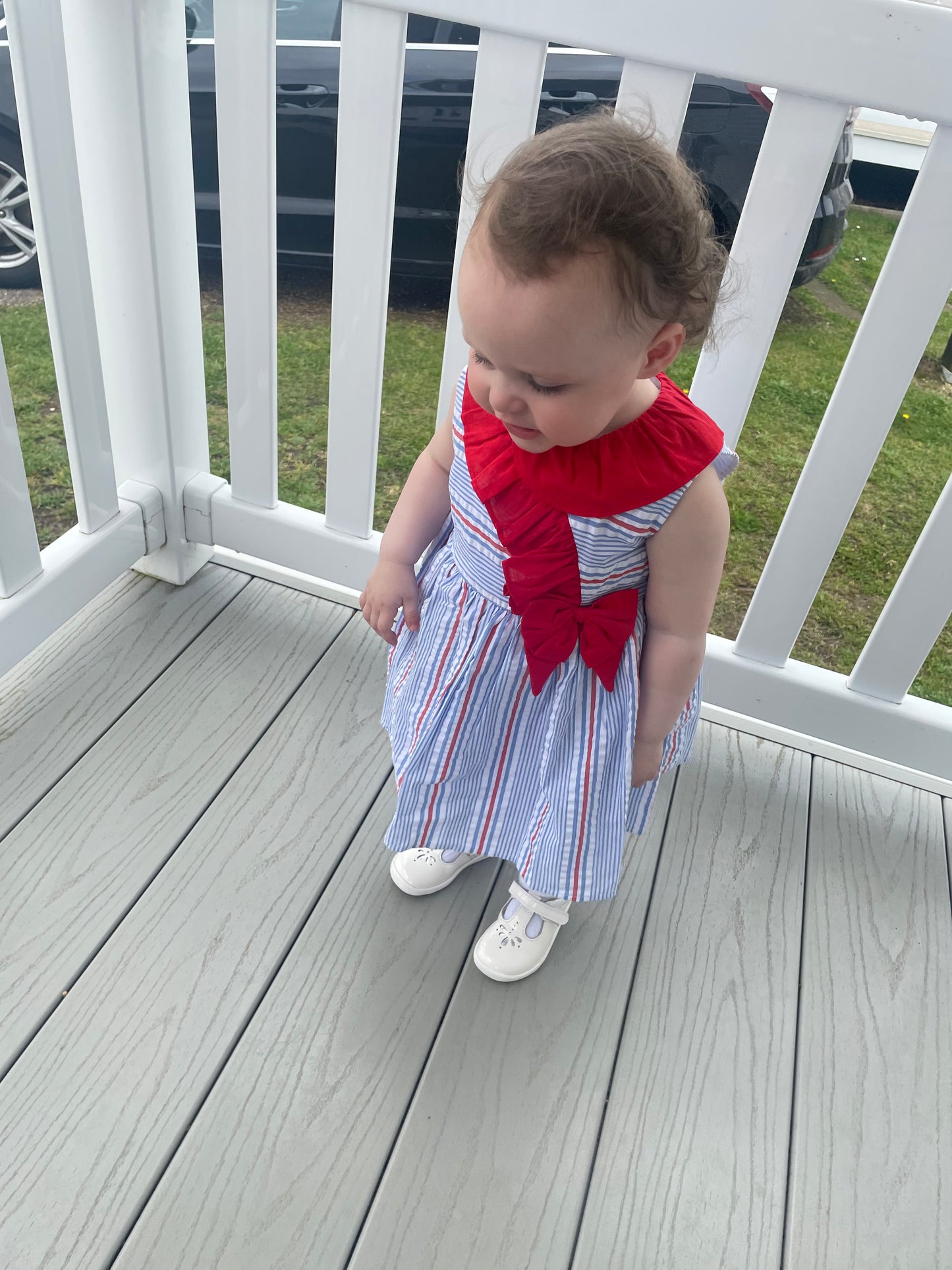 Tutu Piccolo Striped dress