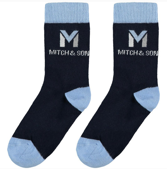 Mitch and son Perry pack of two socks