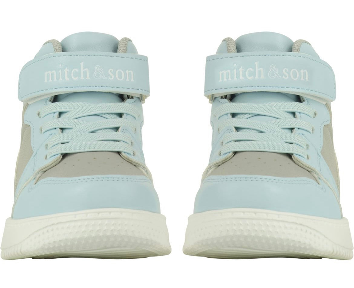 Mitch and son jump trainers