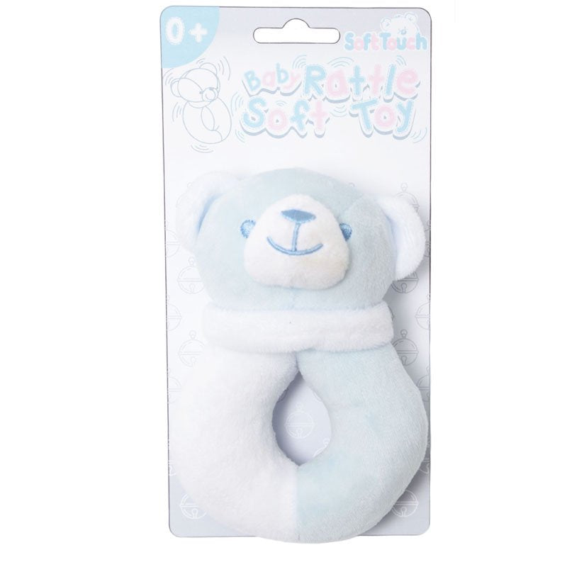 Blue Bear Rattle