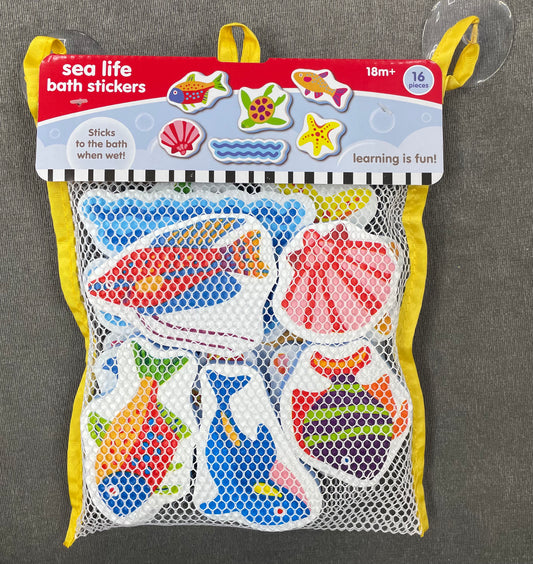 Sea Life Bath Stickers