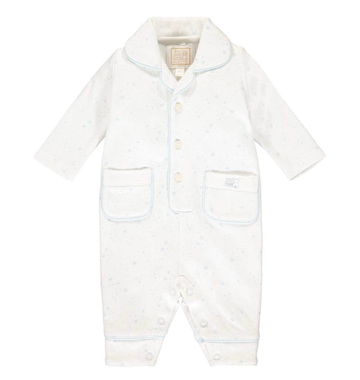 Emile Et Rose Blue and White pyjamas