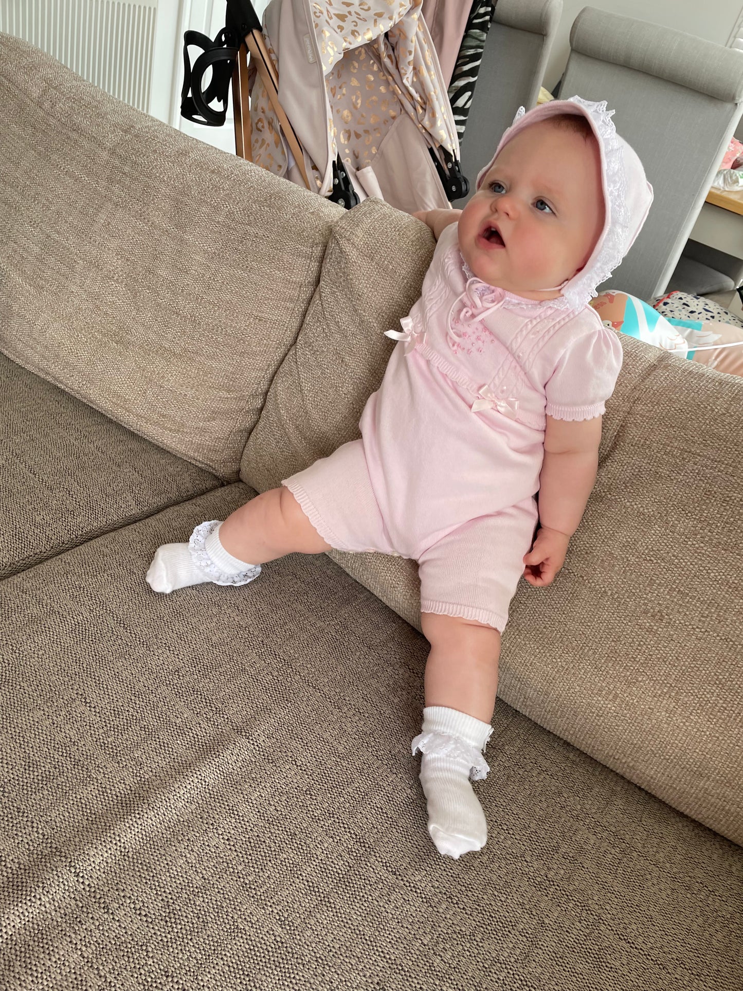 Sarah Louise Romper & Bonnet