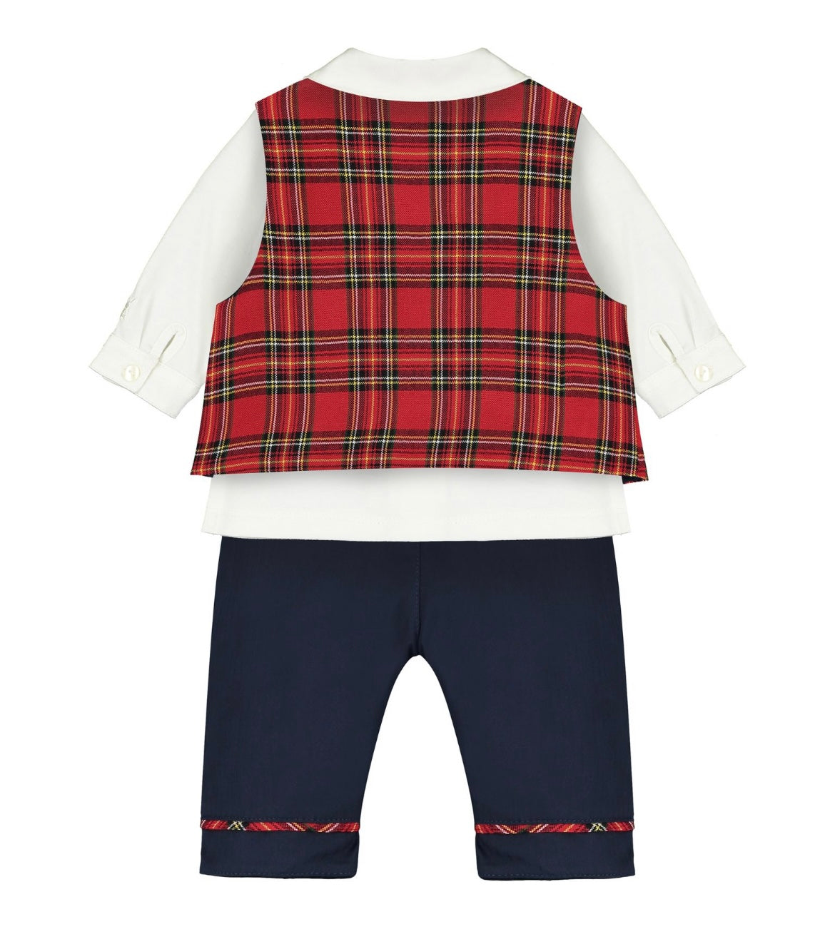 Emile Et Rose Three Piece Tartan Set