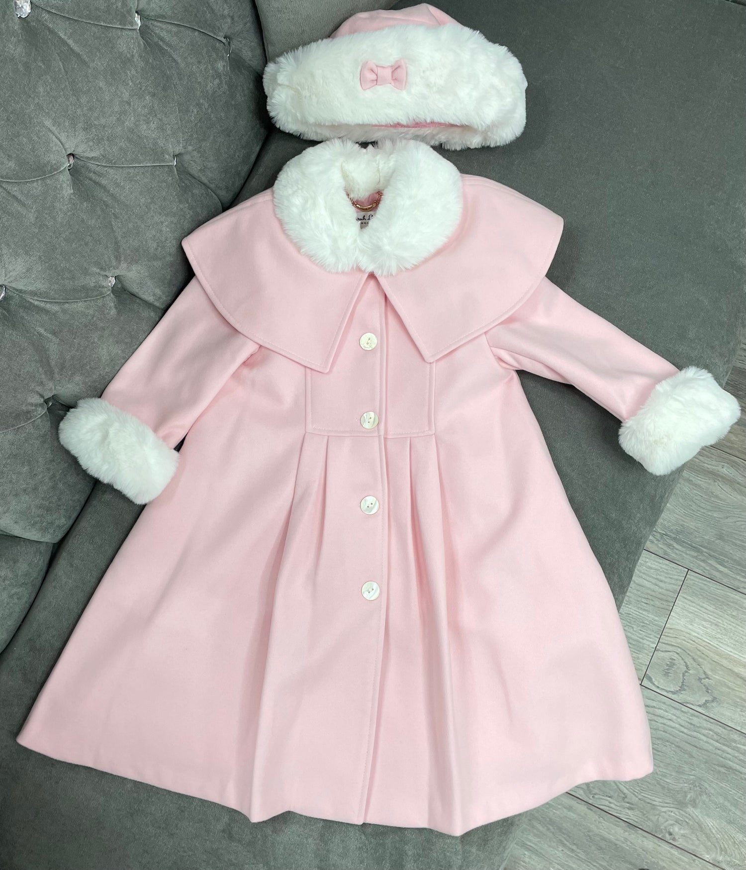 Sarah louise clearance pink coat