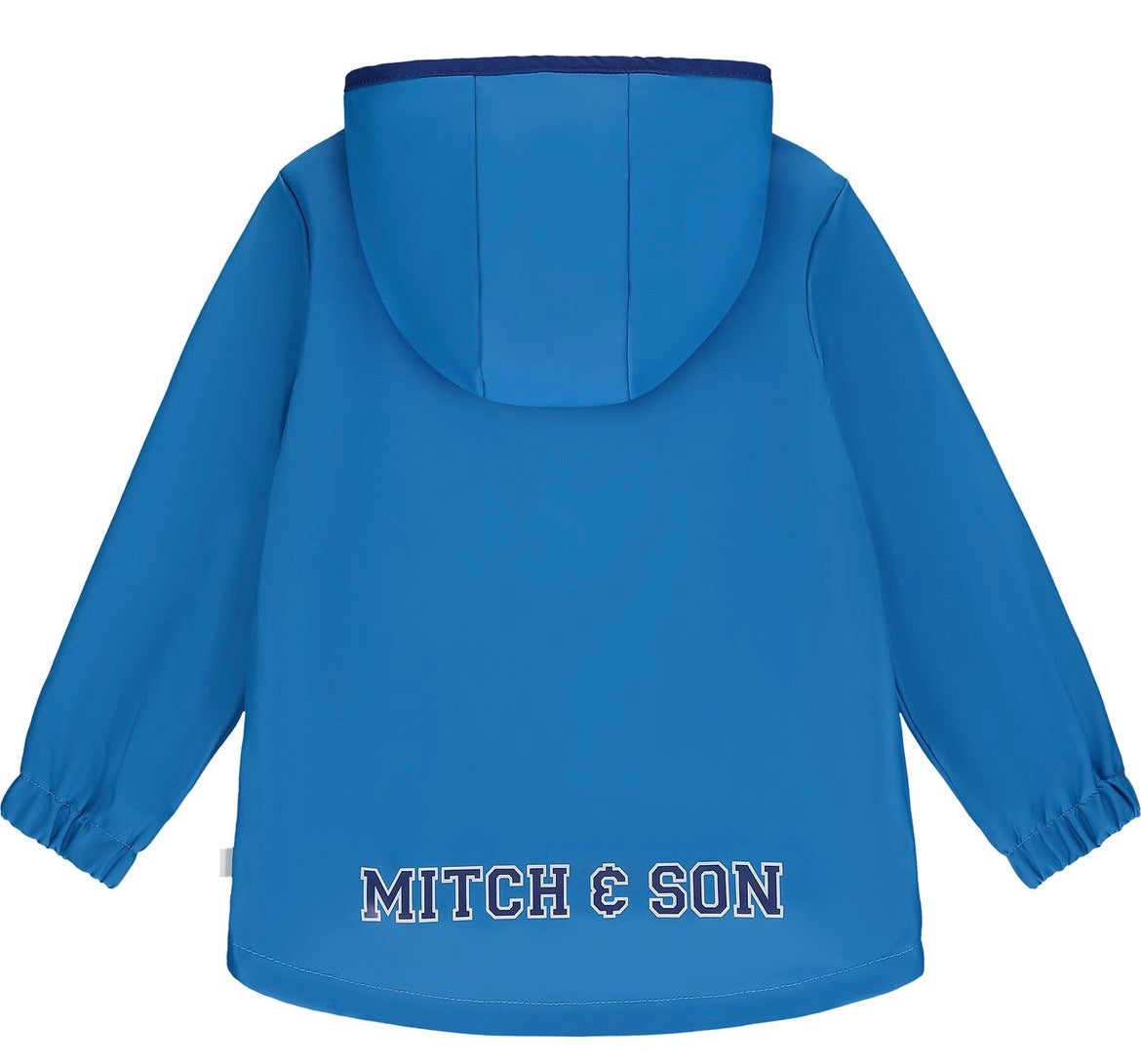 Mitch and Son Blue Coat