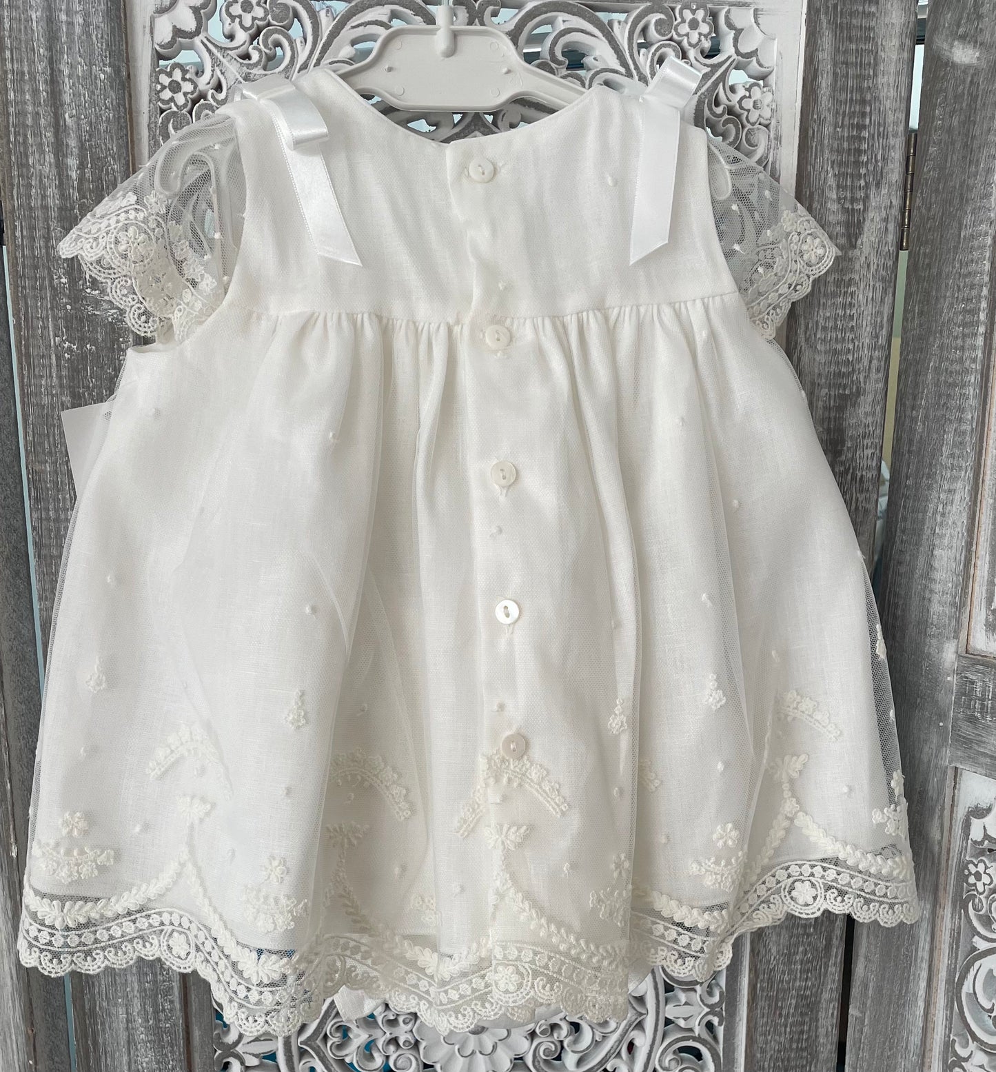 Martin Aranda Ivory Lace Dress