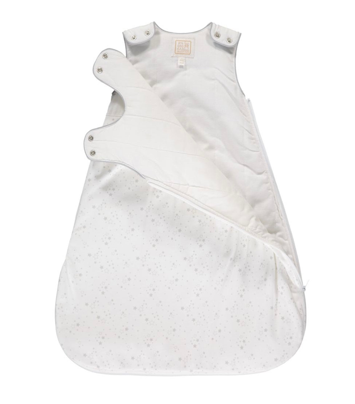 Emile Et Rose Grey and White Sleeping Bag